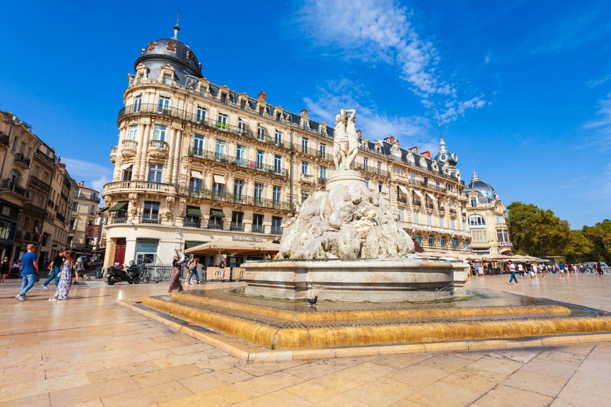 Place De La Comedie - Magnifique T2 Au Calme Montpellier Kültér fotó